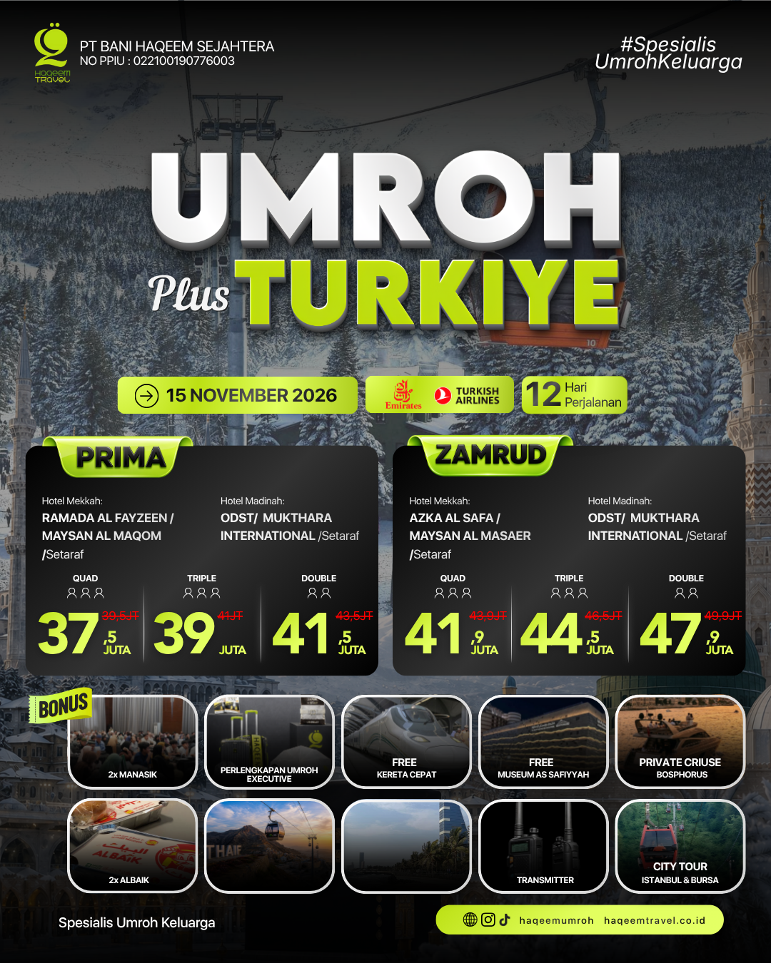 Umroh Plus Turki