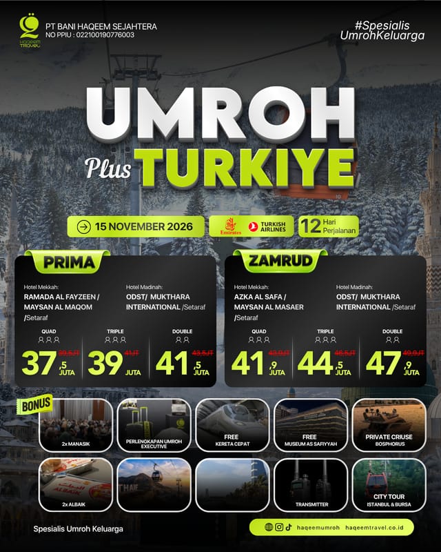 Umroh Plus Turki