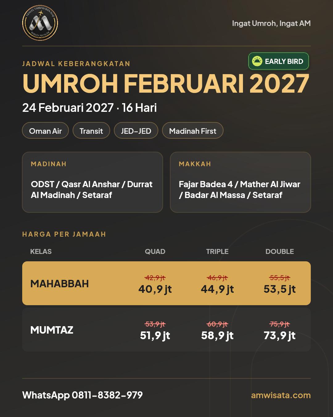 Flyer Smart I'tikaf Mekkah