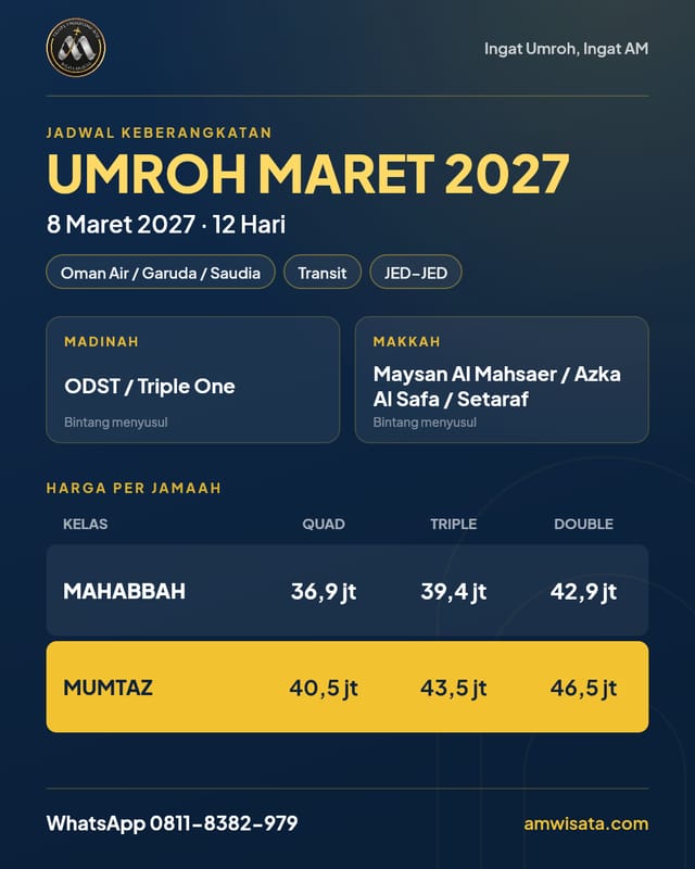Umrah Ramadhan Syawal - Lebaran Di Makkah