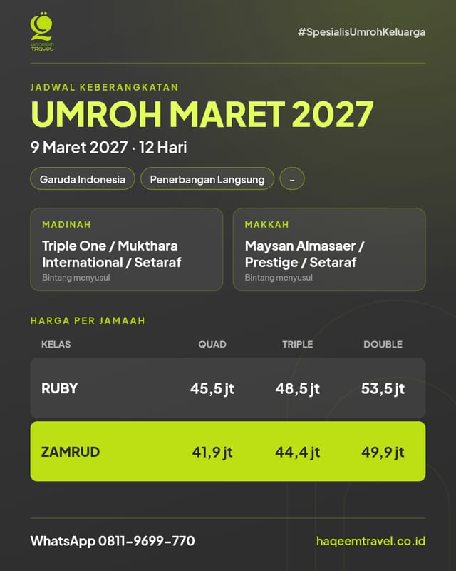 Umrah Syawal — Lebaran