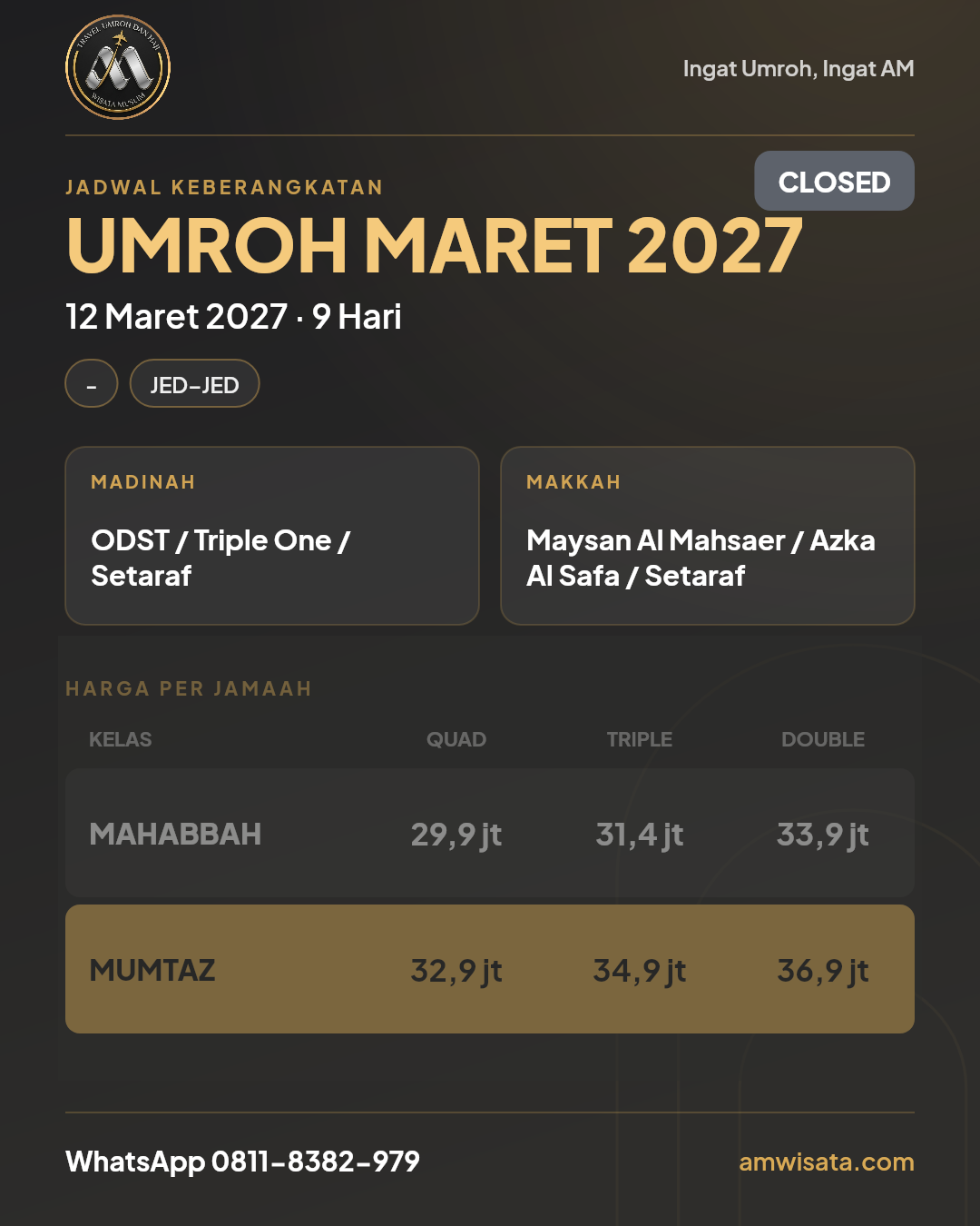 Flyer Umrah Syawal