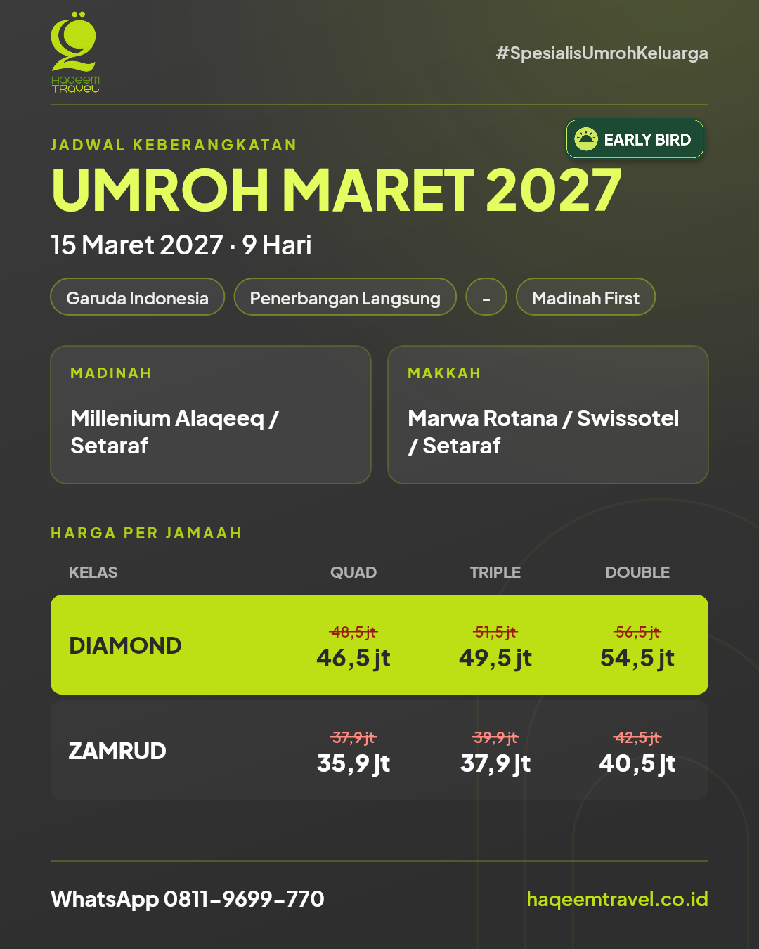Flyer Umroh Reguler