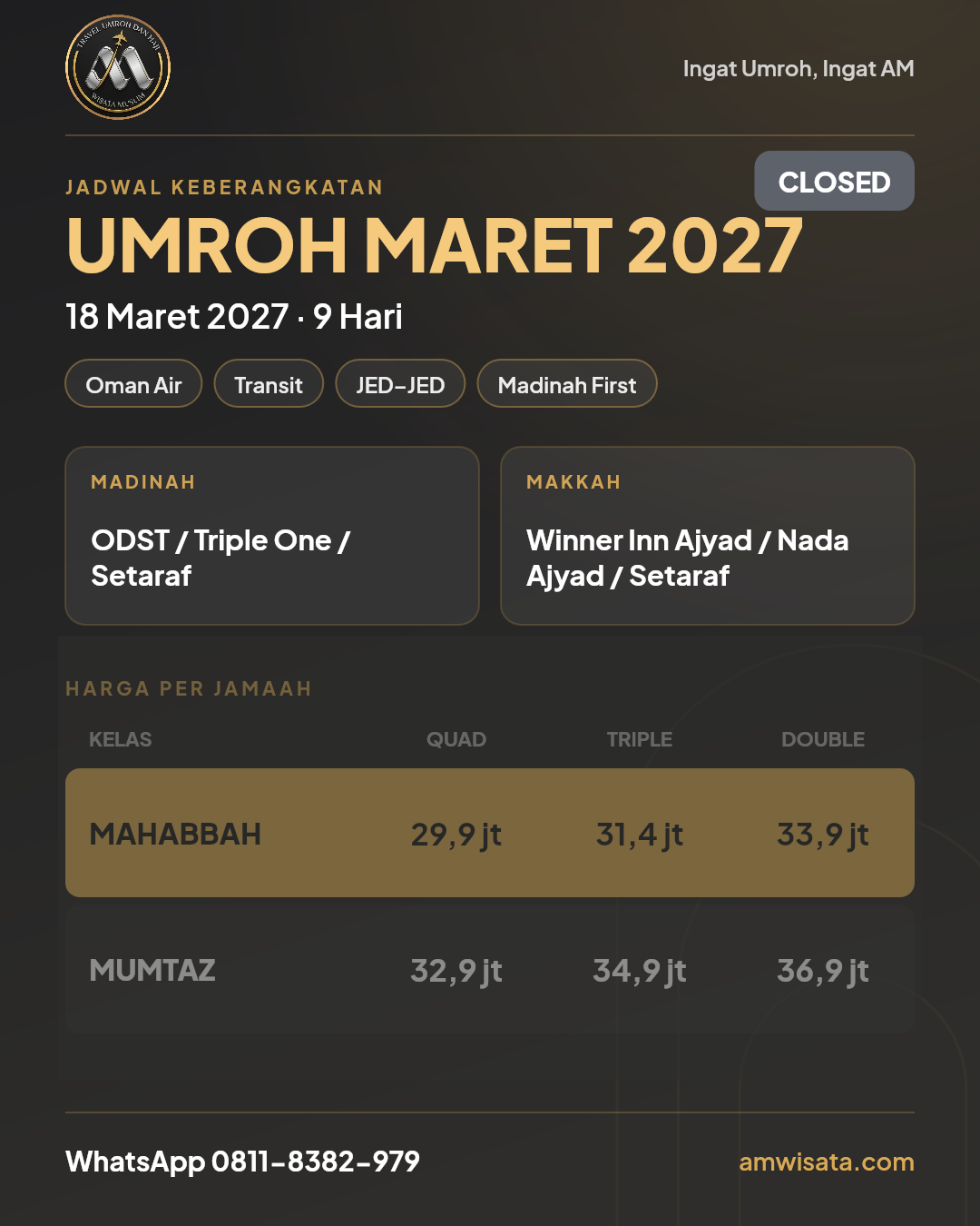 Flyer Umrah Syawal
