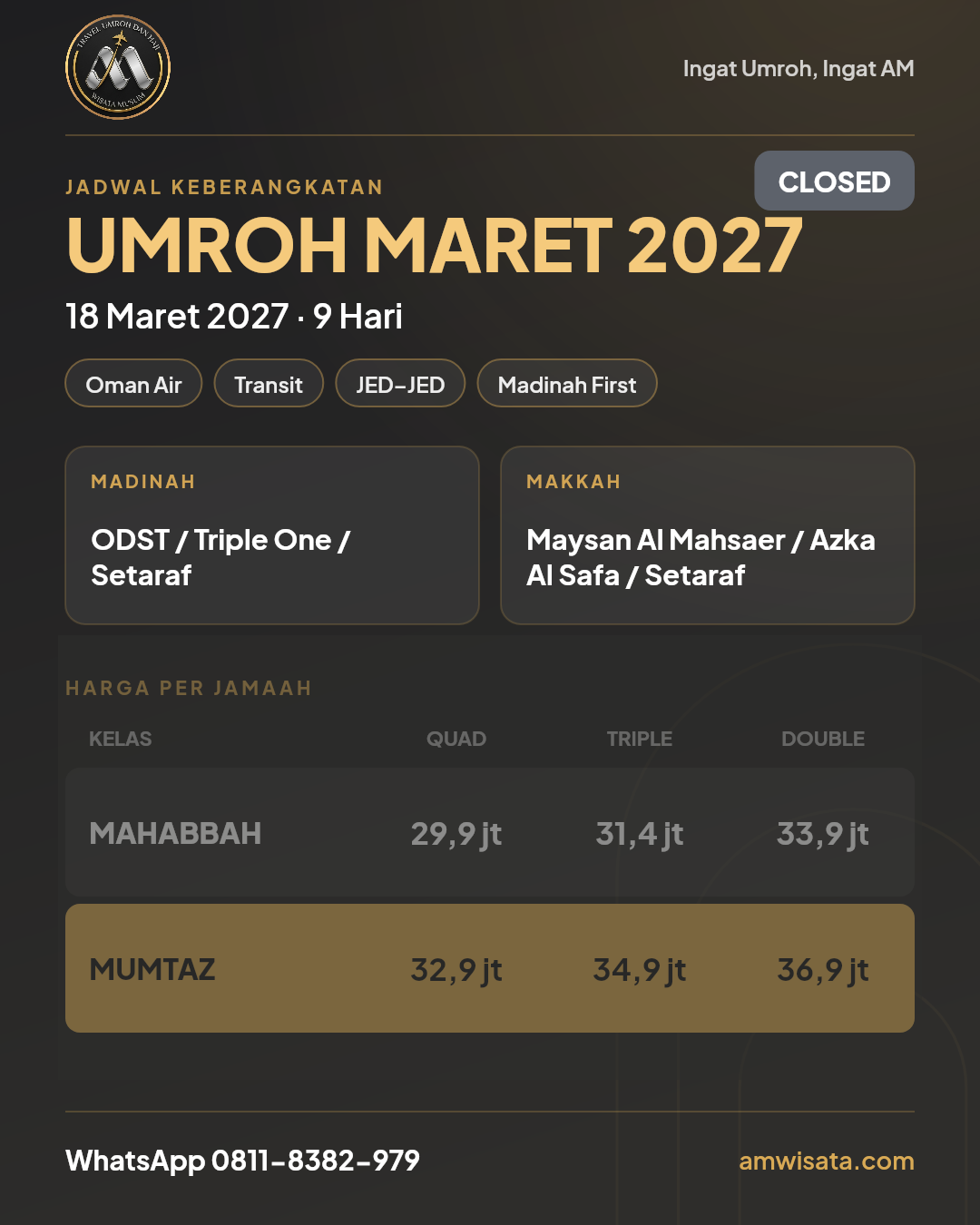 Flyer Umrah Syawal