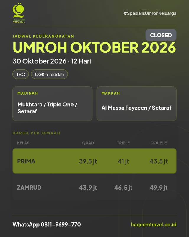 Umroh Plus Turki 12D