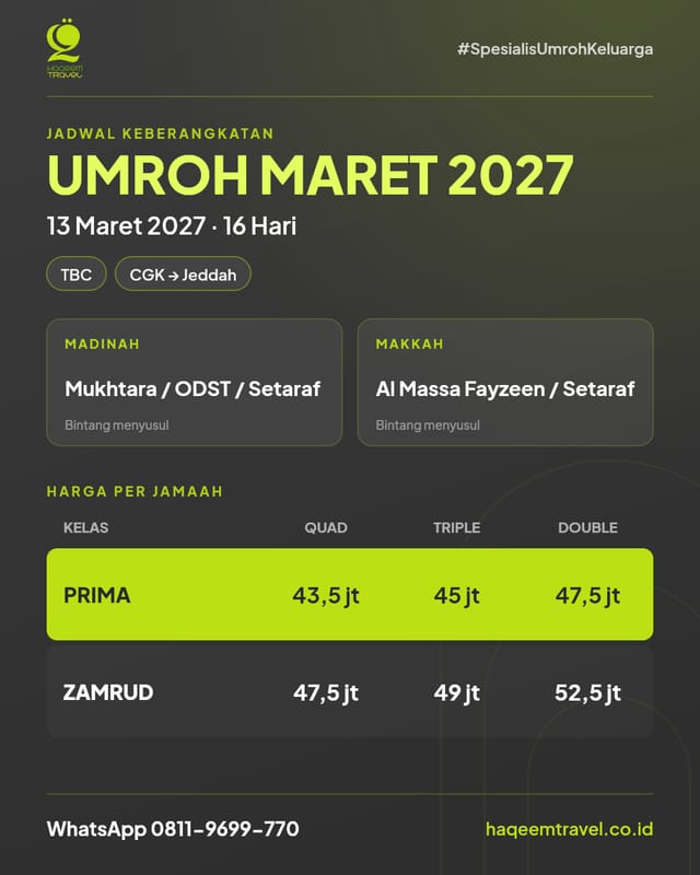 Umroh Plus Turki Special Cappadocia 16D