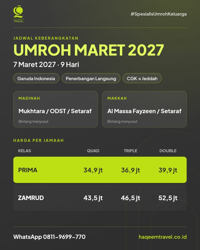 Smart Takbiran Makkah 9 Hari