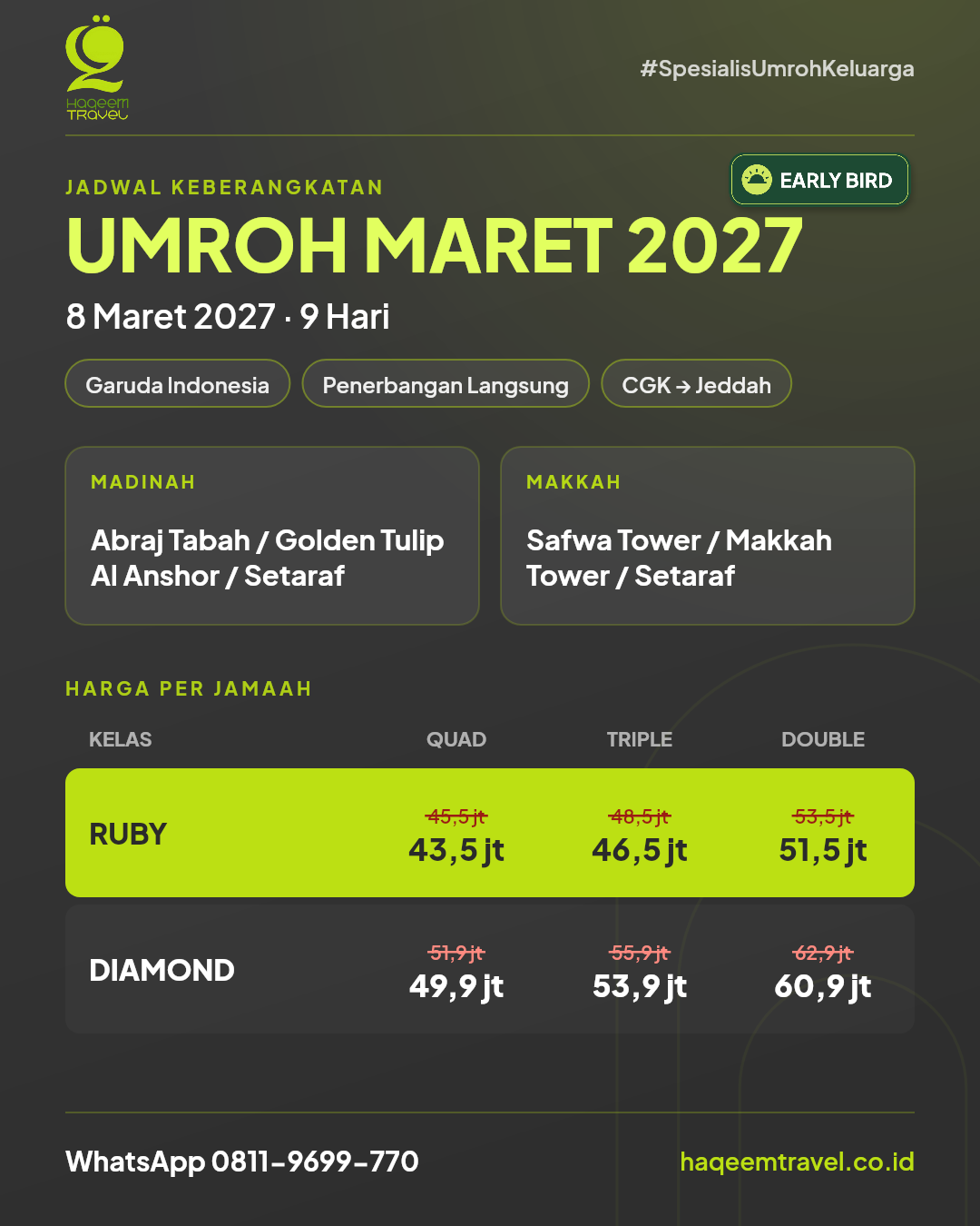 Flyer Pelataran Takbiran Makkah Ruby