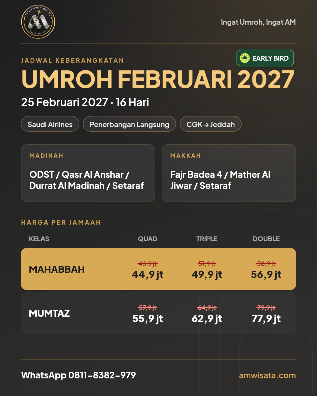 Flyer Smart I'tikaf Mekkah