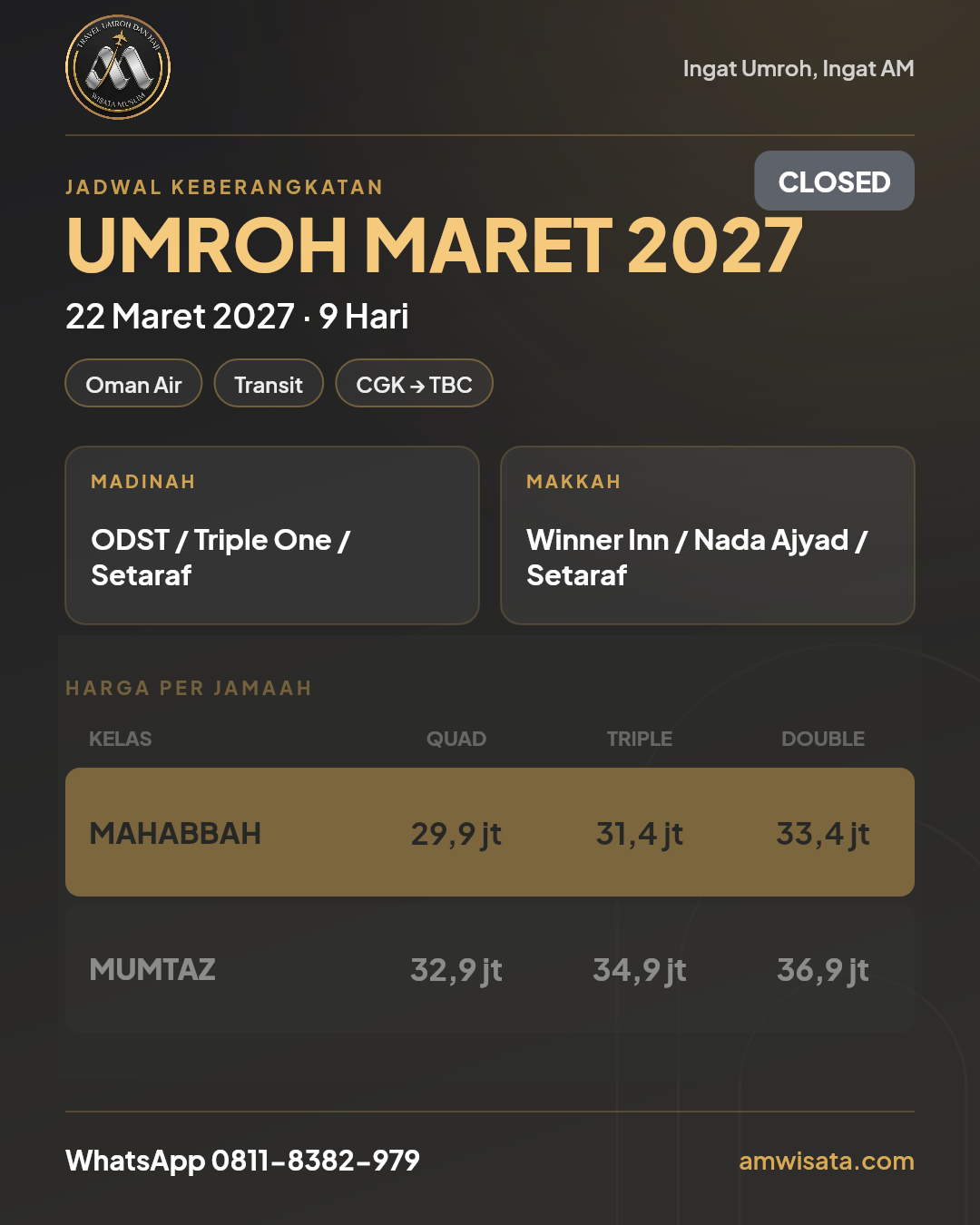 Flyer Umrah Syawal
