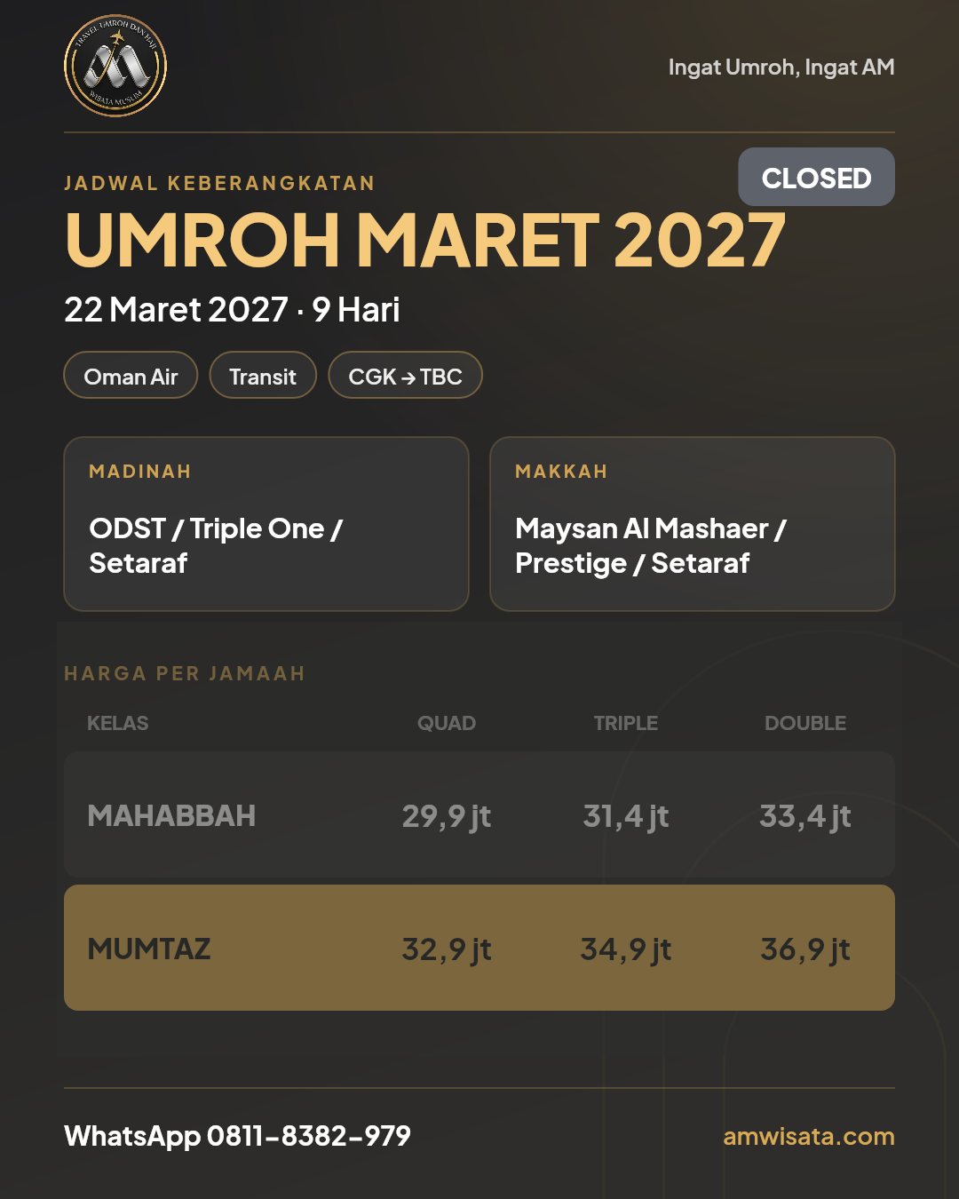 Flyer Umrah Syawal