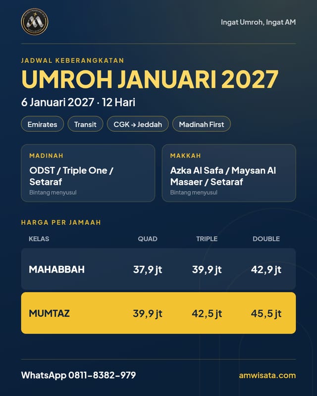 Umroh Plus Dubai