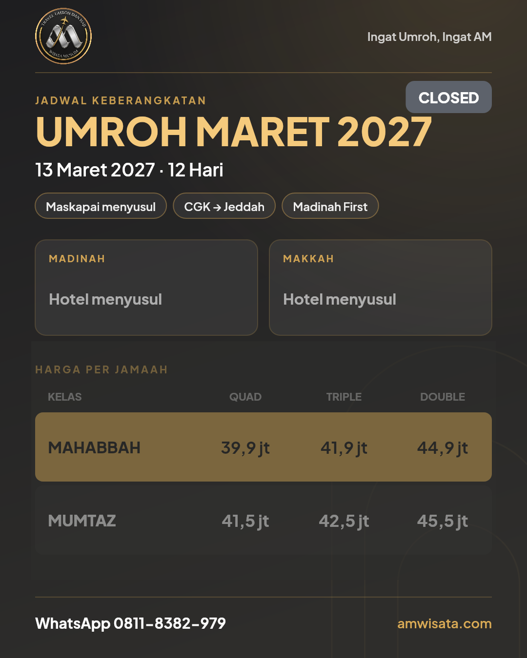 Flyer Umroh Syawal Plus Dubai