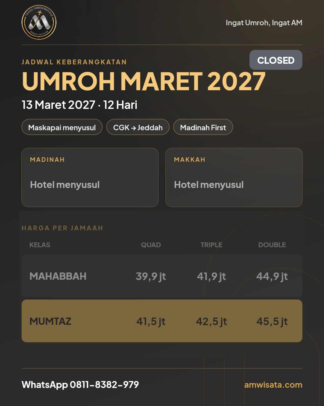Flyer Umroh Syawal Plus Dubai