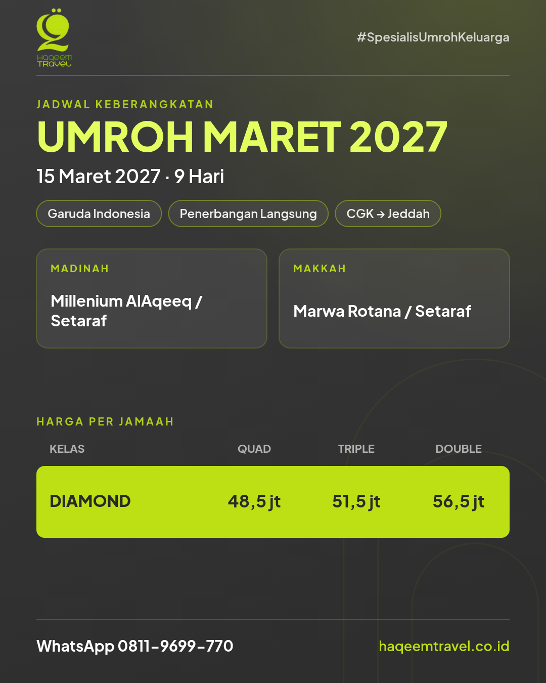 Flyer Family Pelataran Diamond