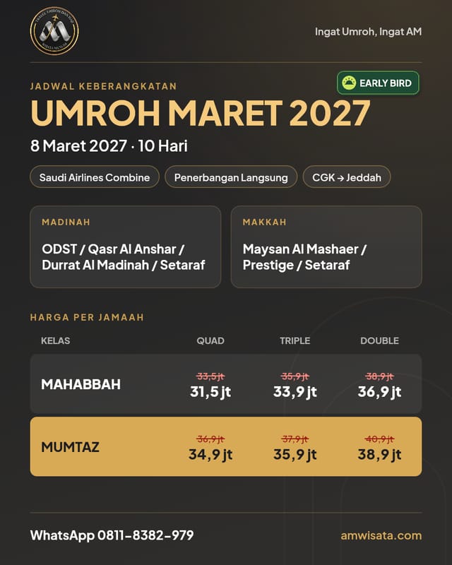Family Comfy Takbiran di Makkah